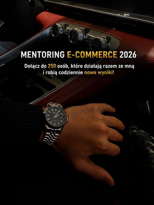 Mentoring 1:1 E-commerce - od 0 do pierwszych sprzedaży